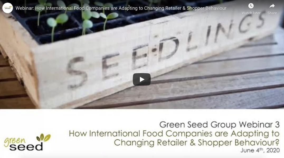 Webinar: How International Food Companies are Adapting to Changing Retailer & Shopper Behaviour